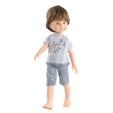 Кукла Дарио, 32 см, в пижаме